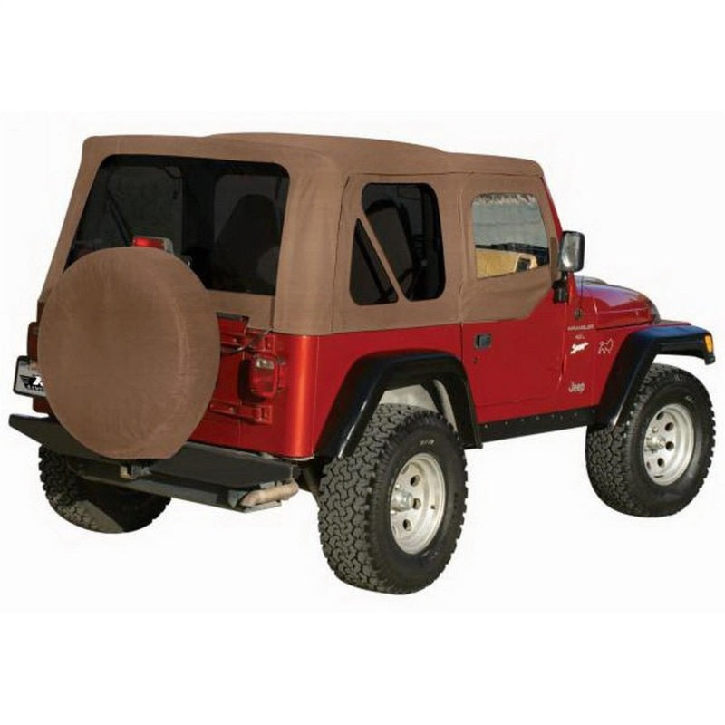 Load image into Gallery viewer, Rampage 1997-2006 Jeep Wrangler(TJ) OEM Replacement Top - Military Khaki (Dark Green)