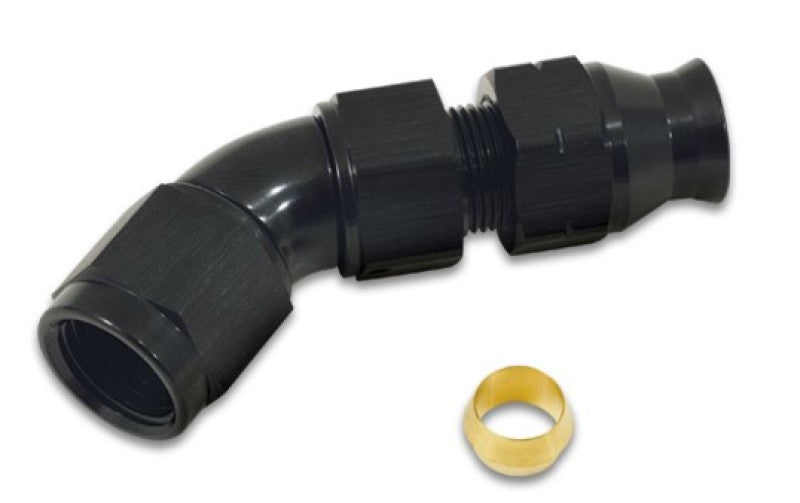Load image into Gallery viewer, Vibrant 45 Degree 1/2in Tube to Female 8AN Adapter
