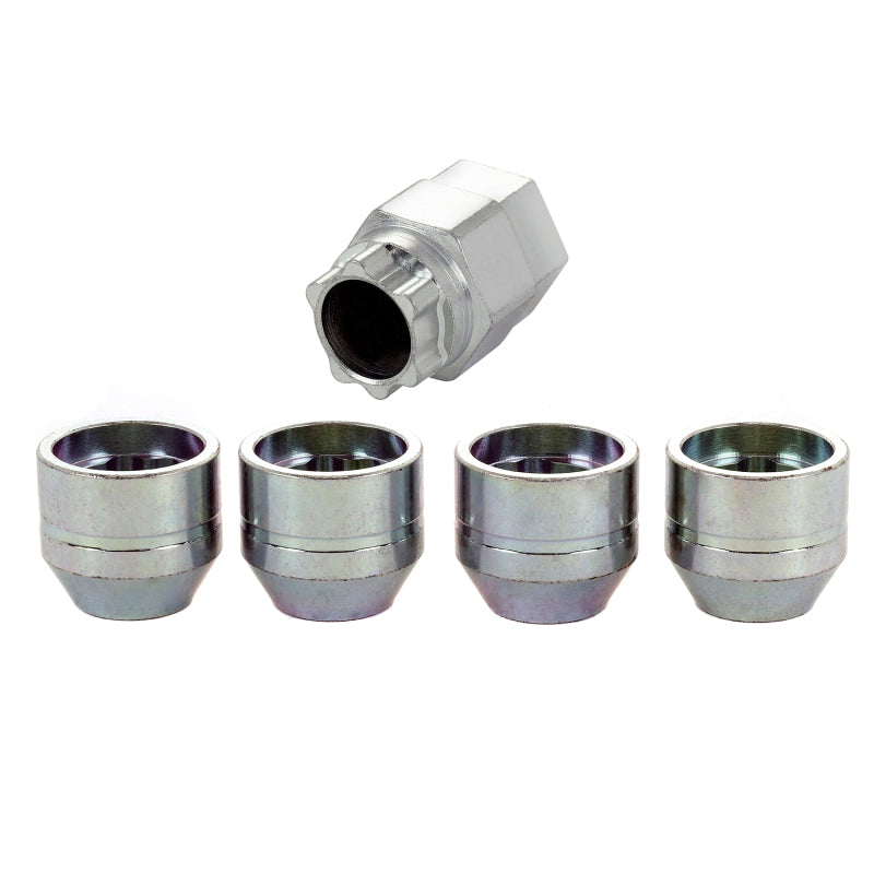Load image into Gallery viewer, McGard Wheel Lock Nut Set - 4pk. (Under Hub Cap / Cone Seat) M12X1.75 / 19mm & 21mm Hex / .802in. L