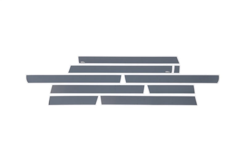 Load image into Gallery viewer, Putco 15-19 Chevy Silverado HD - Crew Cab 6.5in Bed (10pcs) Black Platinum Rocker Panels