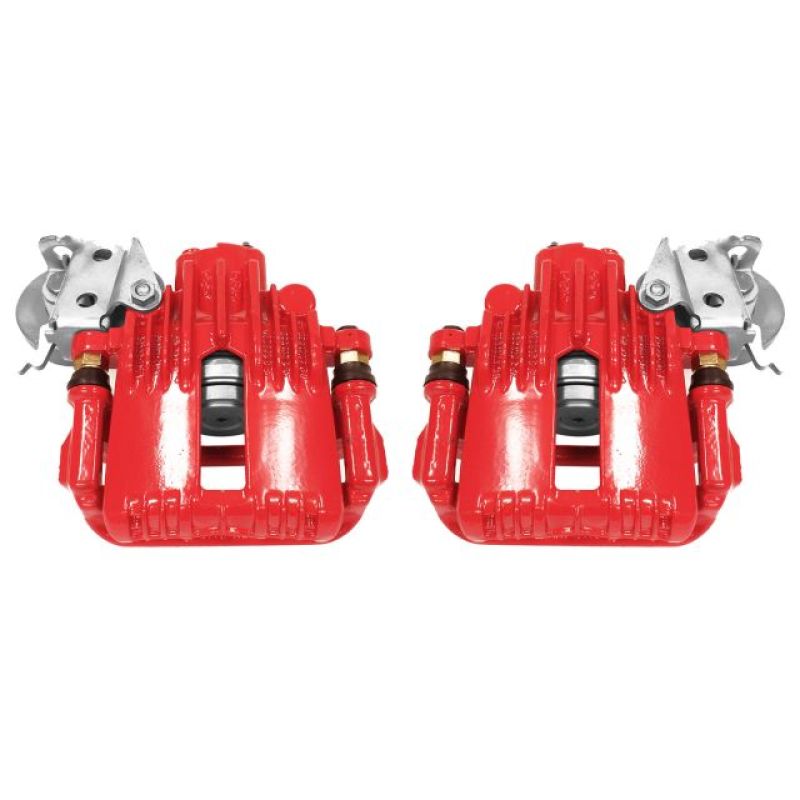 Load image into Gallery viewer, Power Stop 93-97 Chevrolet Camaro Rear Red Calipers w/Brackets - Pair