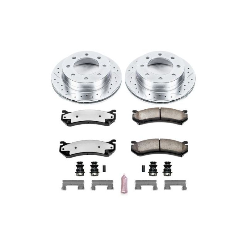 Load image into Gallery viewer, Power Stop 2003 Chevrolet Silverado 1500 HD Rear Z36 Truck & Tow Brake Kit