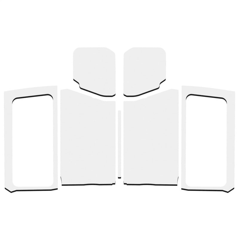 Load image into Gallery viewer, DEI 18-23 Jeep Wrangler JL 2-Door Boom Mat Complete Headliner Kit - 7 Piece - Gray