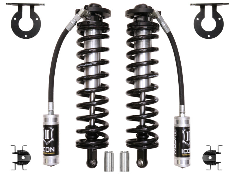 Load image into Gallery viewer, ICON 2005+ Ford F-250/F-350 Super Duty 4WD 4in 2.5 Series Shocks VS RR Bolt-In Conversion Kit