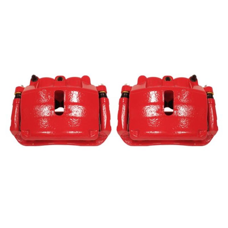 Load image into Gallery viewer, Power Stop 2009 Ford F-150 Front Red Calipers w/Brackets - Pair