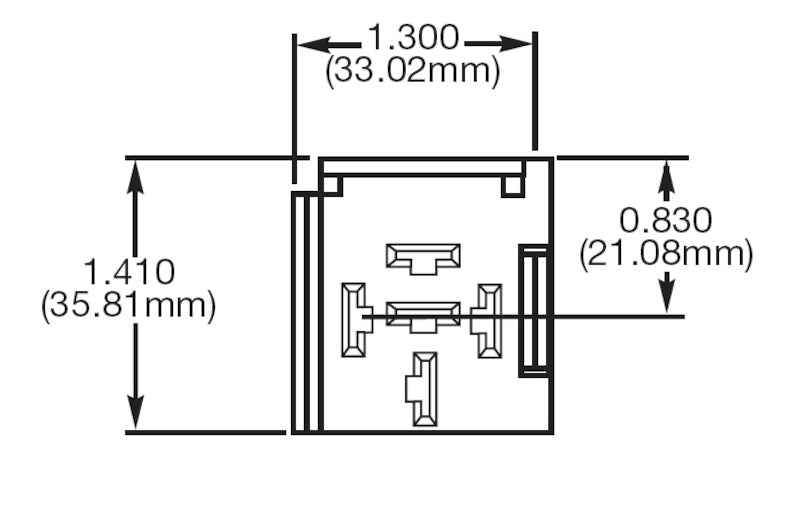 Load image into Gallery viewer, Hella Relay Socket Mini 5 Term Bkt 1