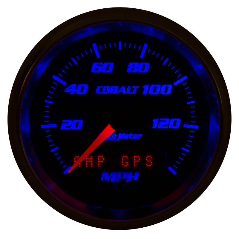 Load image into Gallery viewer, Autometer Cobalt 3-3/8in 0-140MPH In-Dash Electronic GPS Programmable Speedometer