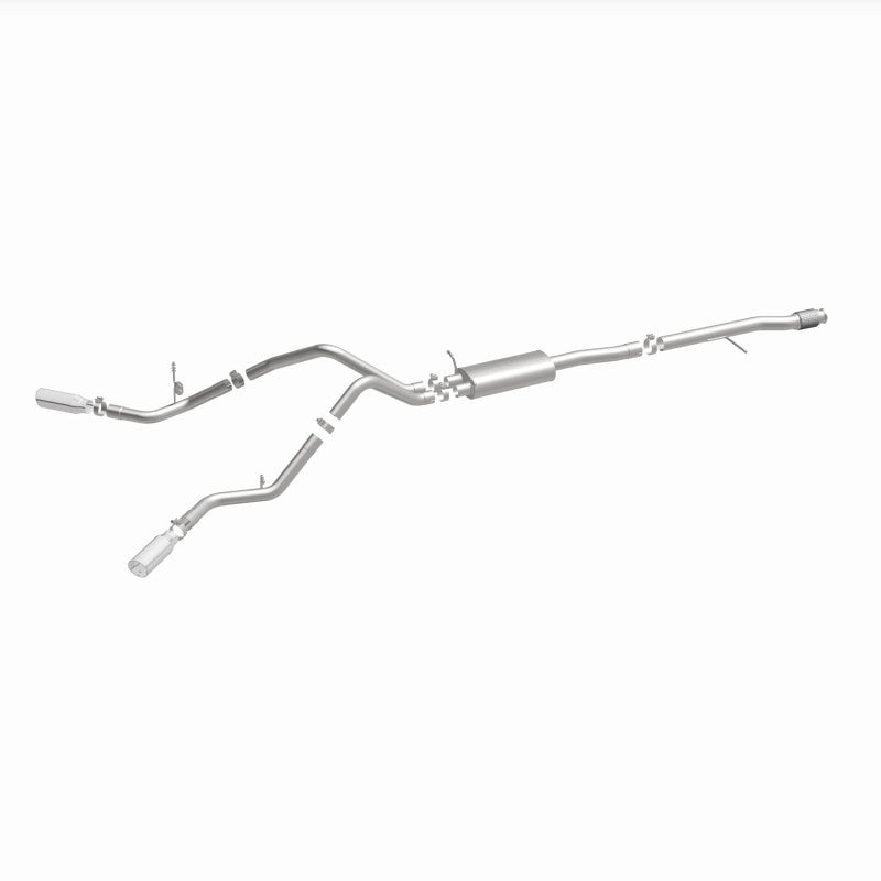 Load image into Gallery viewer, Magnaflow 14 Chev Silverado V8 5.3L CC/EC Cab Dual Split Behind Rear Tires Exit SS Cat Back Perf Exh