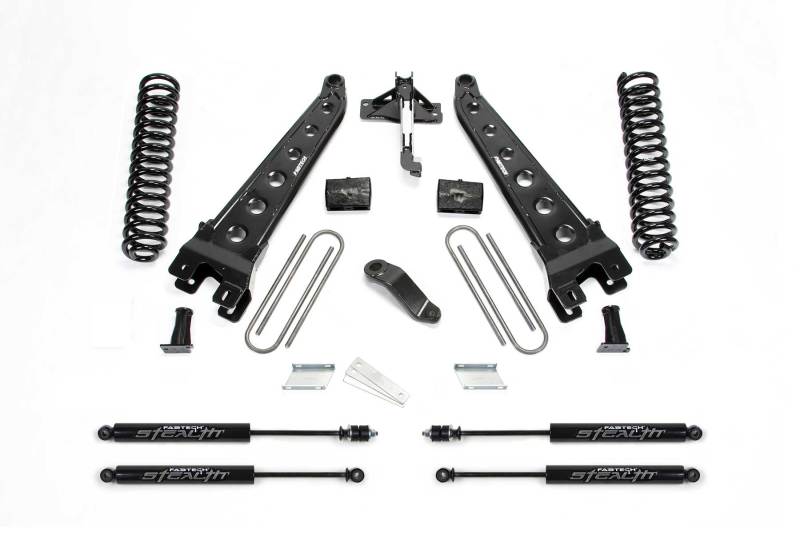 Load image into Gallery viewer, Fabtech 2017 Ford F450/F550 4WD Diesel 6in Rad Arm Sys w/Coils & Stealth