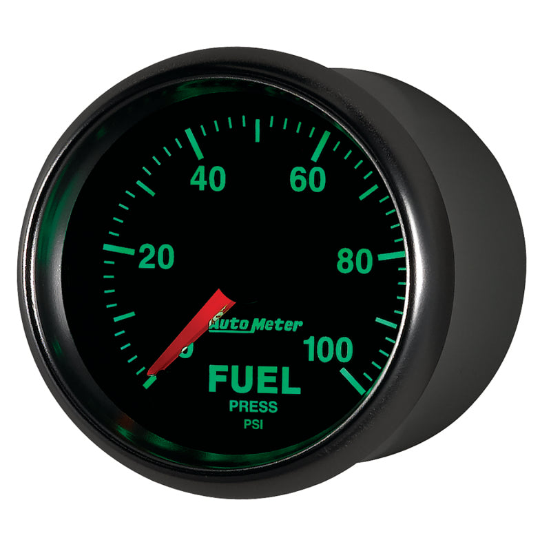 Load image into Gallery viewer, Autometer GS 0-100 PSI Full Sweep Electronic Fuel Pressure Gauge