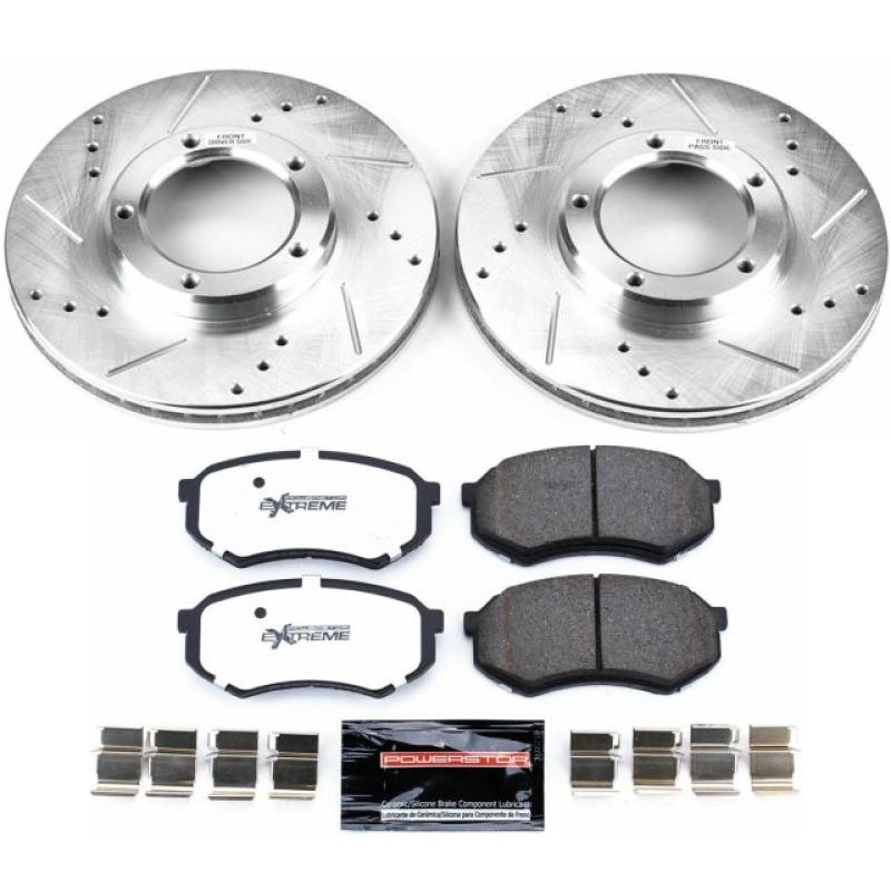 Load image into Gallery viewer, Power Stop 95-04 Toyota Tacoma Front Z36 Truck & Tow Brake Kit