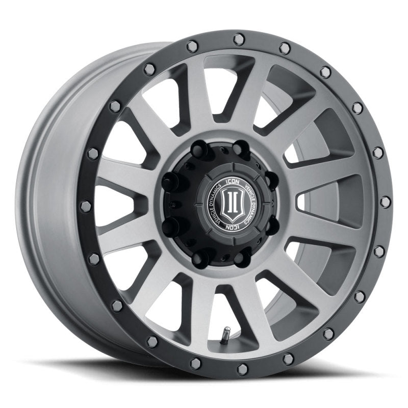 Load image into Gallery viewer, ICON Alloys Compression HD Titanium Wheel 18 X 9 / 8 X 180 / 12 MM / 5.5in BS