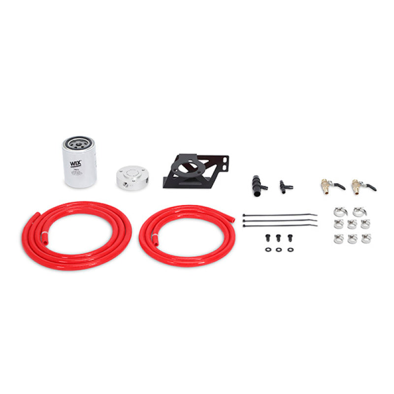 Load image into Gallery viewer, Mishimoto 08-10 Ford 6.4L Powerstroke Coolant Filtration Kit - Red