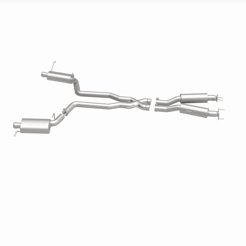 Load image into Gallery viewer, MagnaFlow 12 Jeep Grand Cherokee V8 6.4L Dual Split Rear Exit Stainless Cat Back Performance Exhaust