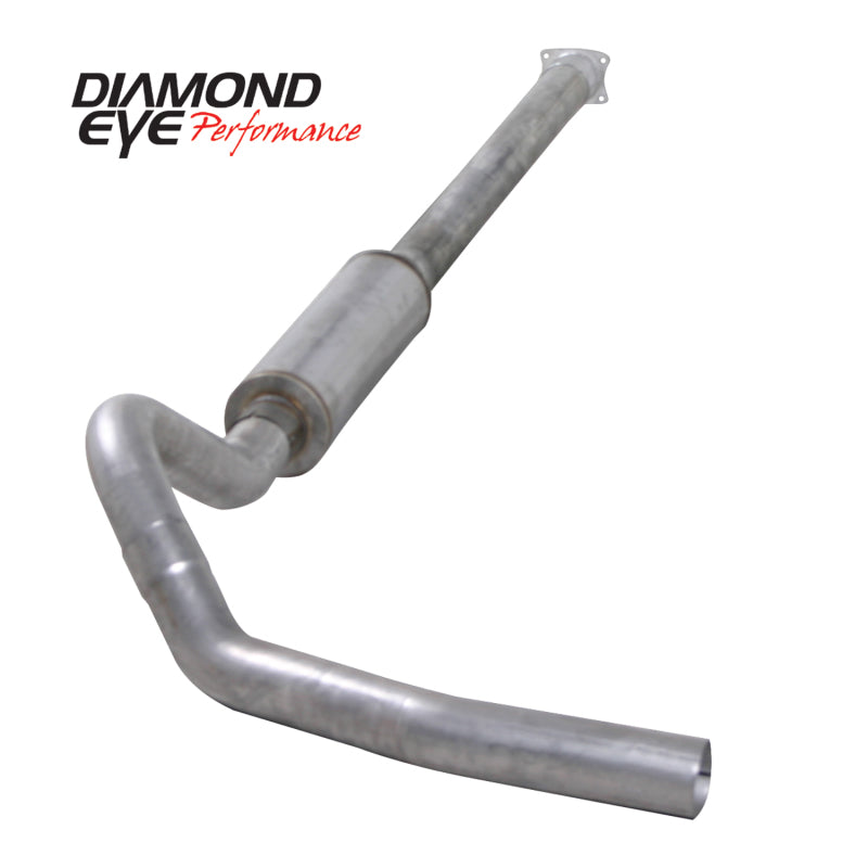 Load image into Gallery viewer, Diamond Eye KIT 4in Catback Single MFLR RPLCMENT PIPE SS 01-05 CHEVY/GMC 6.6L 2500/3500