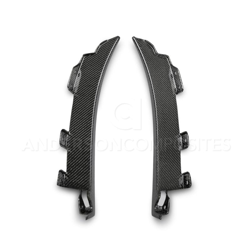 Load image into Gallery viewer, Anderson Composites 2020 Ford Mustang/Shelby GT500 Carbon Fiber Rear Mud Guards