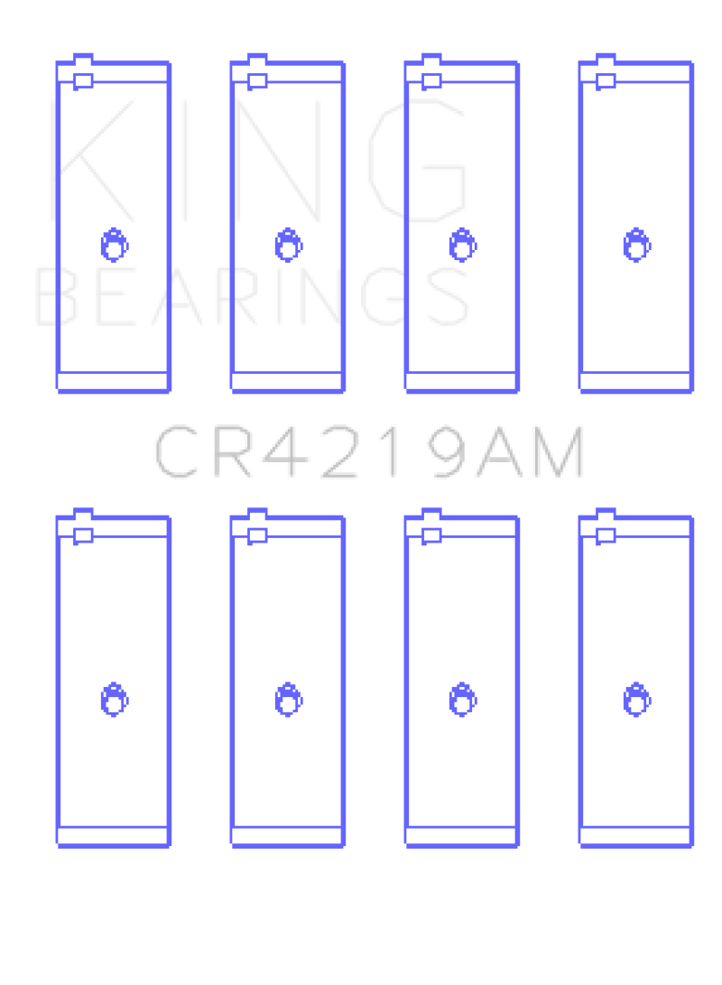 Load image into Gallery viewer, King Engine Bearings Toyota 1RZ (Size 0.25) Connecting Rod Bearing Set