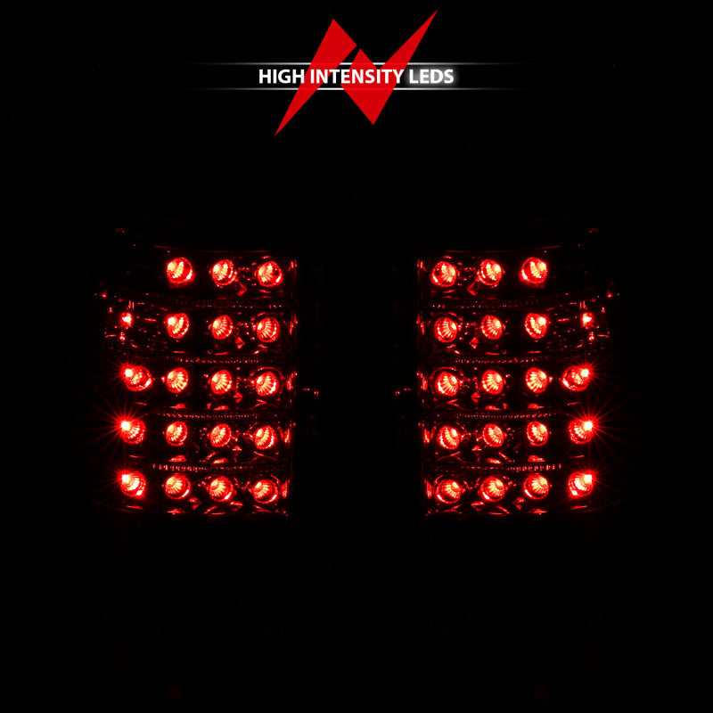 Load image into Gallery viewer, ANZO 1999-2007 Chevrolet Silverado 1500 LED Taillights Red/Clear