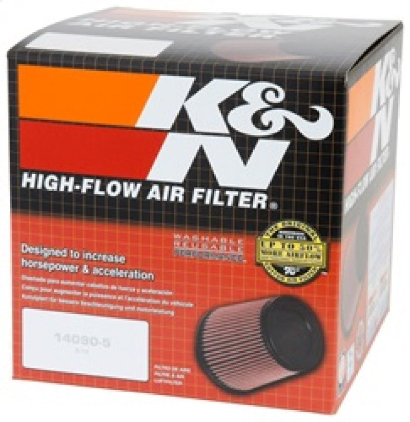 Load image into Gallery viewer, K&N Universal Chrome Filter-Oval Tapered 4in Flg ID x 5.375in Base O/S W x 3.313in Top O/S W