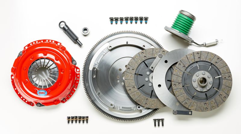 Load image into Gallery viewer, South Bend 05-10 Ford Mustang 4.6L (10T) Street Dual Disc Kit w/ Flywheel