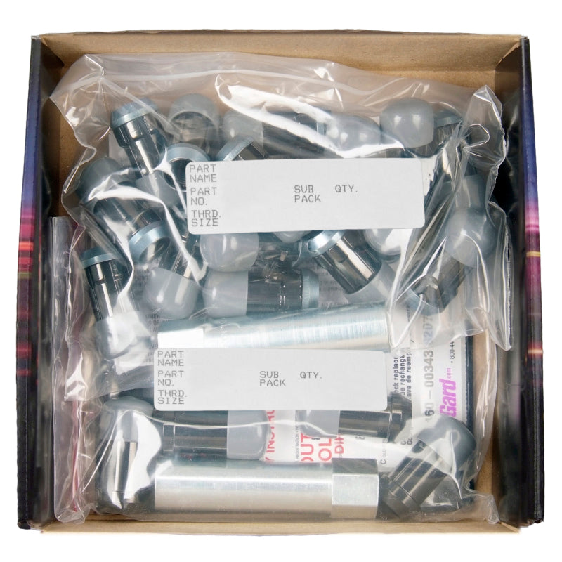 Load image into Gallery viewer, McGard SplineDrive Tuner 5 Lug Install Kit w/Locks & Tool (Cone) 1/2-20 / 13/16 Hex / 1.6in. L - Blk