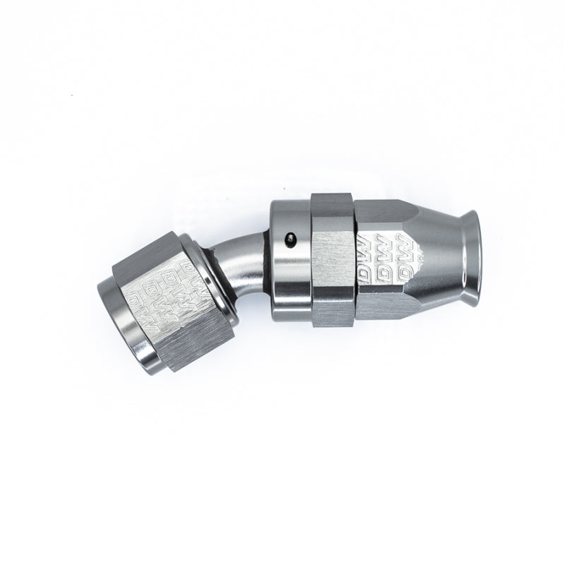 Load image into Gallery viewer, DeatschWerks 8 AN Female Flare Swivel 30-Degree Hose End PTFE - Anodized Matte Black