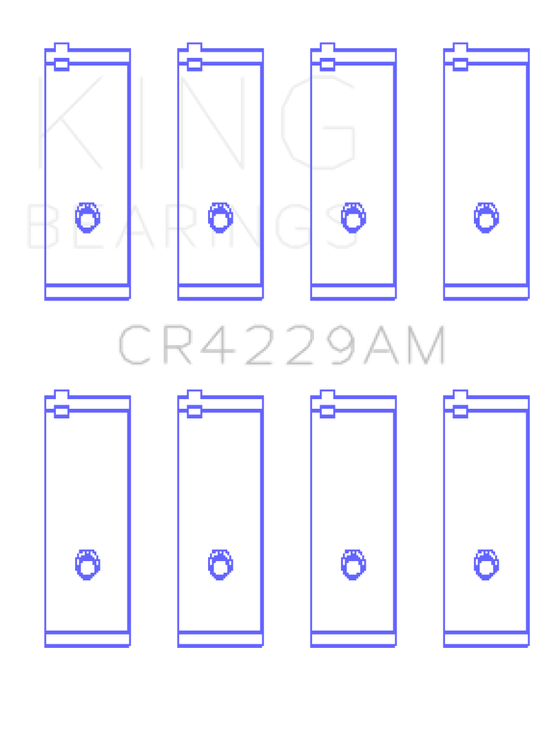 Load image into Gallery viewer, King Engine Bearings Toyota 1E/2E (1.3L) (Size STD) Performance Rod Bearing Set