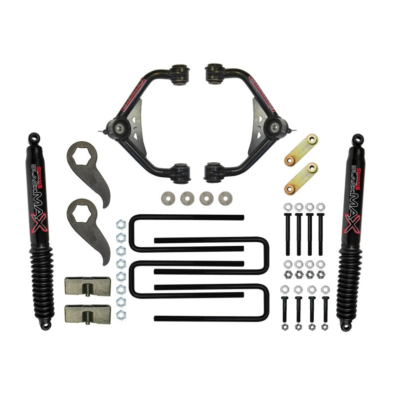 Load image into Gallery viewer, Skyjacker 2011-2019 GM 2500HD/3500HD 2WD/4WD 3-3.5in UCA Lift Kit w/Rear Black Max B8500 Shocks