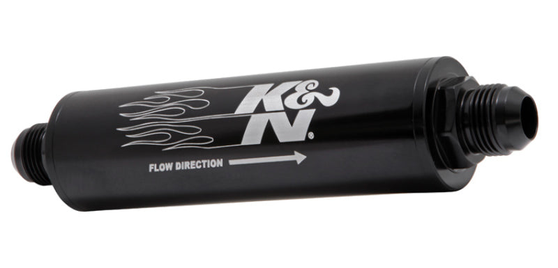 Load image into Gallery viewer, K&N 2in OD x 9in L 10AN 25 Micron In-Line Fuel/Oil Filter