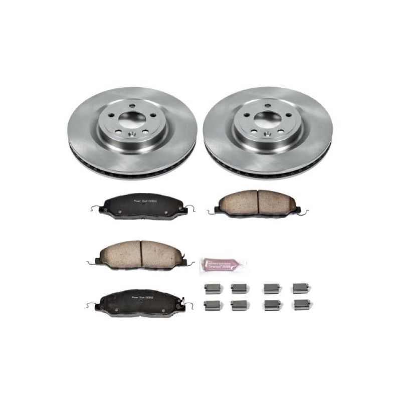 Load image into Gallery viewer, Power Stop 11-14 Ford Mustang Front Autospecialty Brake Kit