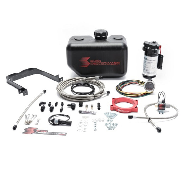 Load image into Gallery viewer, Snow Performance 16-17 Camaro Stg 2 Boost Cooler F/I Water Injection Kit (SS Braided Line & 4AN)