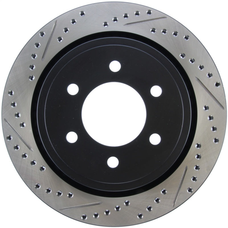 Load image into Gallery viewer, StopTech Slotted & Drilled Sport Brake Rotor