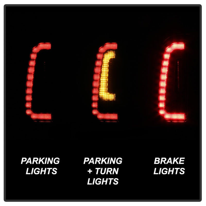 Load image into Gallery viewer, Spyder 05-15 Toyota Tacoma LED Tail Lights (Not Compatible w/OEM LEDS) - Smoke ALT-YD-TT05V2-LB-BSM