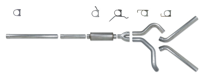 Load image into Gallery viewer, Diamond Eye KIT 4in Catback DUAL AL: 2004.5-2007.5 DODGE CUMMINS 600