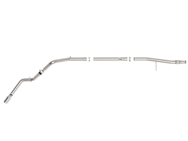 Load image into Gallery viewer, aFe Large Bore-HD 3in 409SS DPF-Back 20-21 GM Trucks L6-3.0L (td) LM2 - Polished Tip