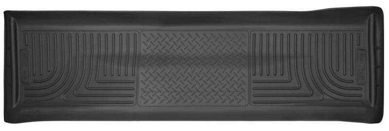 Load image into Gallery viewer, Husky Liners 11-15 Ford F250/F350/F450 Super Duty Crew Cab WeatherBeater Black 2nd Seat Floor Liners