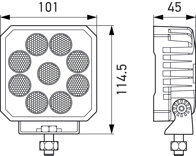Load image into Gallery viewer, Hella ValueFit LED Work Light TS3000 LED MV CR LT