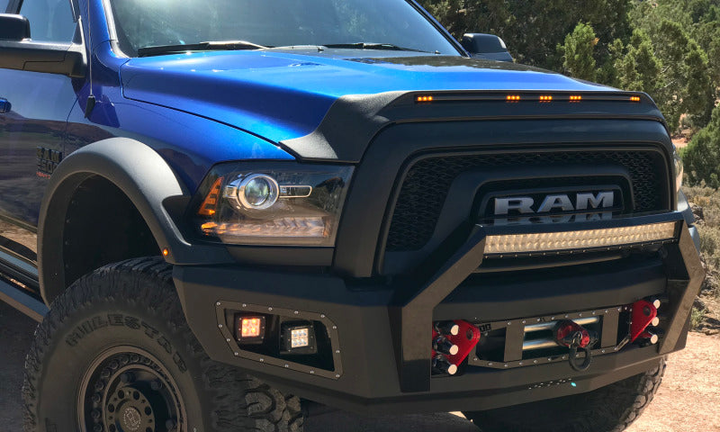 Load image into Gallery viewer, AVS 21-23 Ford Bronco 2/4Dr. Excl. Raptor Aeroskin LightShield Hood Protector - Black
