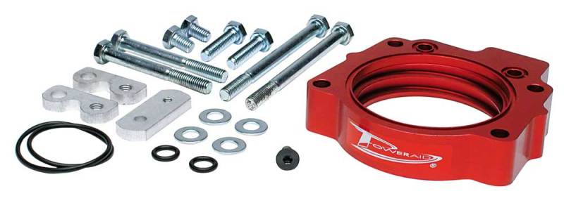 Load image into Gallery viewer, Airaid 00-02 Toyota Tundra/Sequoia 4.7L / 98-02 Land Cruiser Lexus LX470 4.7L PowerAid TB Spacer