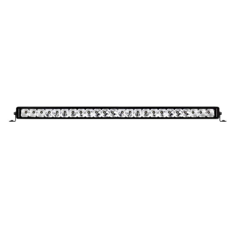 Load image into Gallery viewer, Go Rhino Xplor Bright Series Sgl Row LED Light Bar (Side/Track Mount) 32in. - Blk