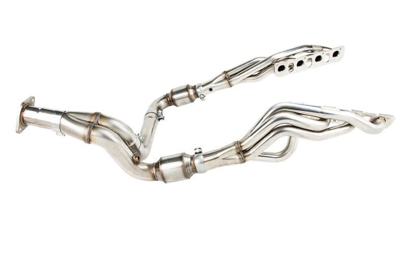 Load image into Gallery viewer, Kooks 19-20 Ram 1500 5.7L HEMI 1-7/8in x 3in SS Long Tube Headers w/ 3in x OEM GREEN Catted Y-Pipe