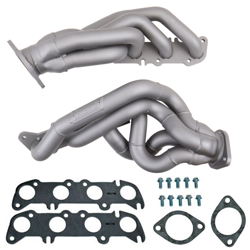 Load image into Gallery viewer, BBK 11-14 Mustang GT Shorty Tuned Length Exhaust Headers - 1-5/8 Titanium