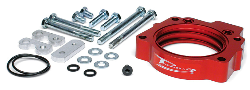 Load image into Gallery viewer, Airaid 00-02 Toyota Tundra/Sequoia 4.7L / 98-02 Land Cruiser Lexus LX470 4.7L PowerAid TB Spacer