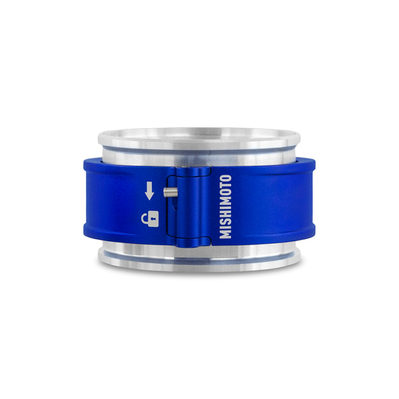 Load image into Gallery viewer, Mishimoto 3.0in Quick Release Clamp Assembly - Blue