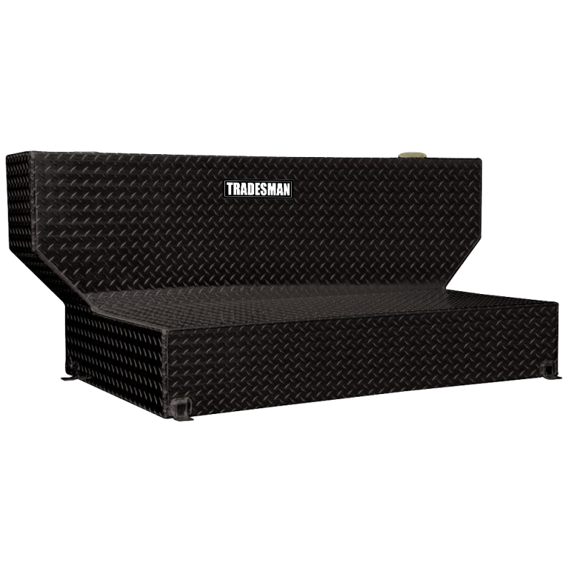 Load image into Gallery viewer, Tradesman Aluminum L-Shape Liquid Storage Tank (101 Gallon Capacity) - Black