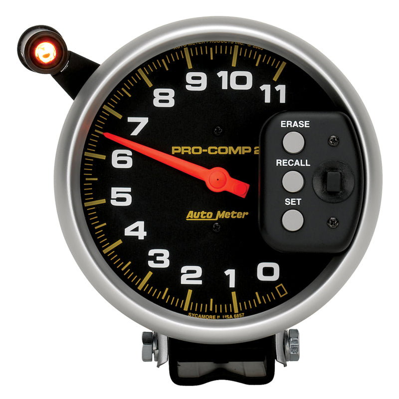 Load image into Gallery viewer, Autometer 5 inch 11000 RPM Single Range w/ Pro-Comp 2 & Memory Tachometer