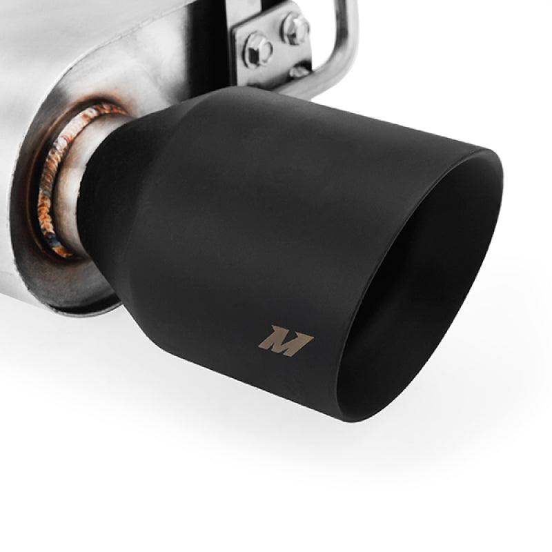 Load image into Gallery viewer, Mishimoto 2015+ Ford Mustang GT Street Axleback Exhaust w/ Black Tips