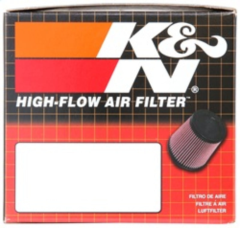 Load image into Gallery viewer, K&N Universal Chrome Filter 2.25 Inch Flange / 3.5 Inch Base / 2 Inch Top / 4 Inch Height