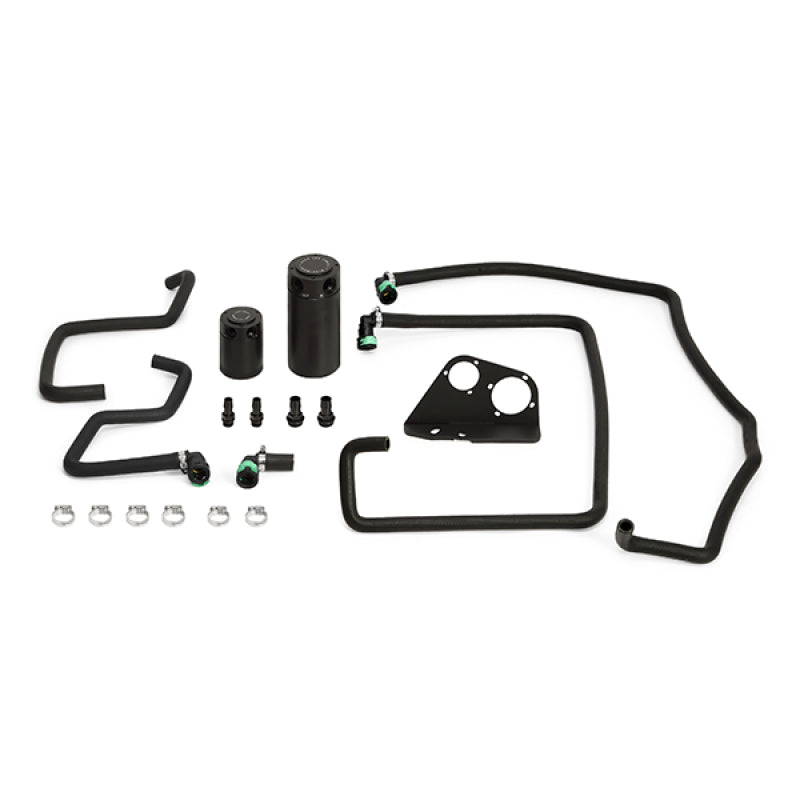 Load image into Gallery viewer, Mishimoto 15-16 Ford F-150 EcoBoost 3.5L Baffled Oil Catch Can Kit - Black