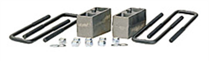 Load image into Gallery viewer, Fabtech 11-19 GM C/K3500HD 2WD/4WD 1in Rear Leaf Spring Block & U-Bolt Kit